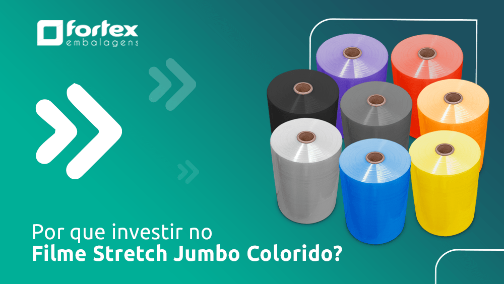 Por que investir no Filme Stretch Jumbo Colorido